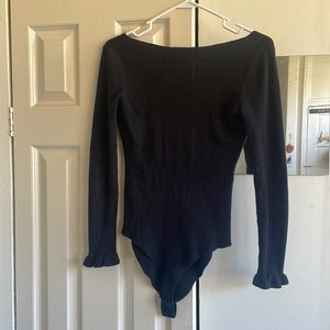 Sezane Joanie Bodysuit, Size M